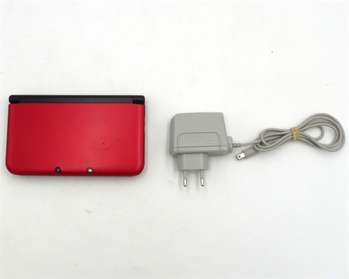 Nintendo 3DS XL - Red and Black - Console - SNR SEF107084774 (B Grade) (Used)